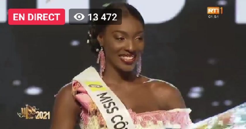 Miss Côte d’Ivoire 2021 : YACE Olivia remporte la couronne