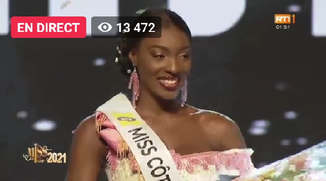 Miss Côte d’Ivoire 2021 : YACE Olivia remporte la couronne