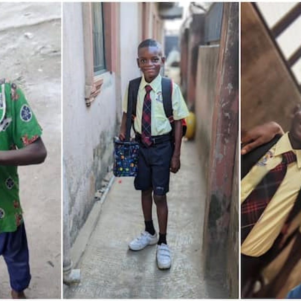 Il adopte un enfant dans la rue et partage sa photo de transformation 1 an après