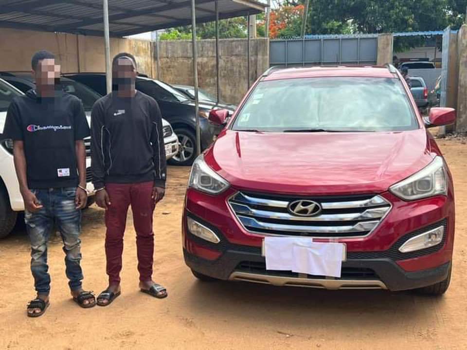 Togo : des voleurs de voiture arrêtés par la police