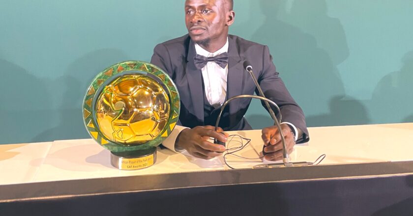 CAF Awards : Sadio Mané ballon d’or africain 2022