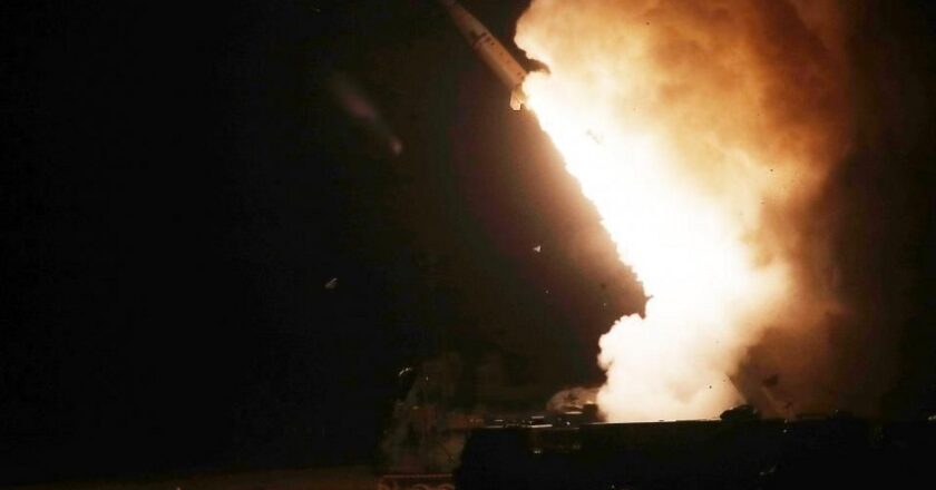 Un tir de missile raté déclenche un énorme incendie en Corée du Sud