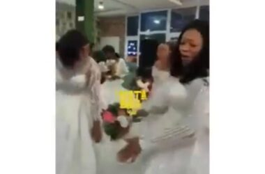 Insolite : des femmes célibataires débarquent en robe de mariée dans une église