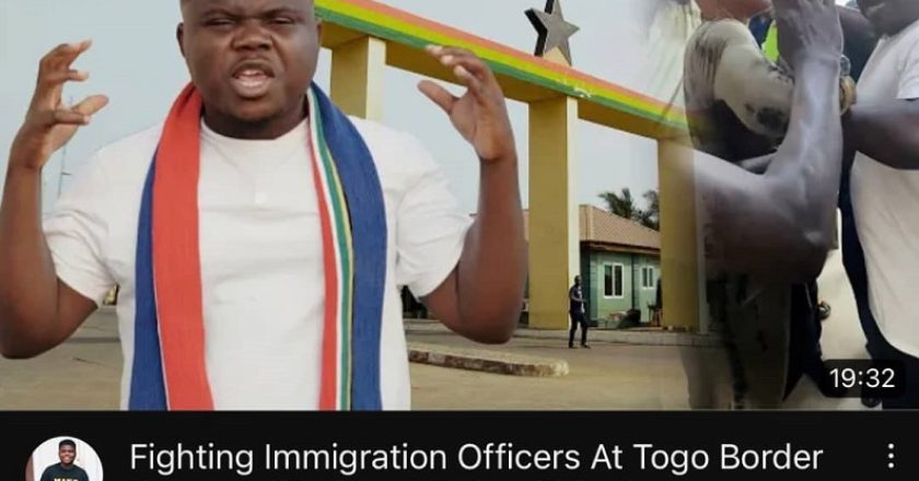 Togo Ghana un youtubeur raconte sa mesaventure a la frontiere video